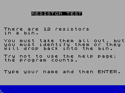 Running screen