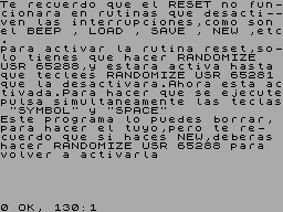 Running screen