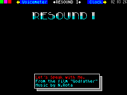 Running screen