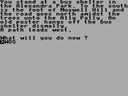 Running screen