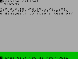 Running screen