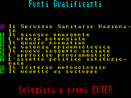 Running screen