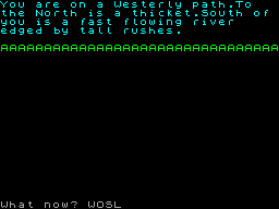 Running screen