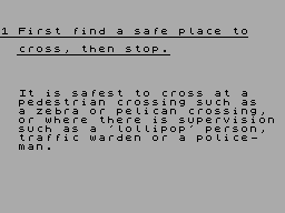 Running screen