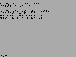 Running screen