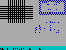 Running screen