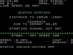 Running screen
