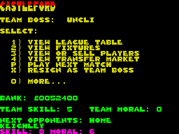 Running screen