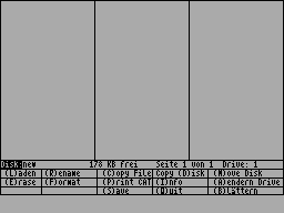 Running screen