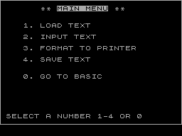 Running screen