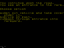 Running screen