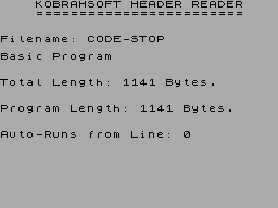 Running screen