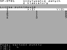 Running screen