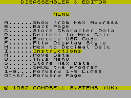 Running screen