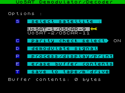 Running screen