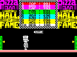 Running screen