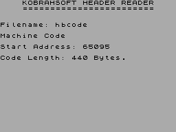 Running screen