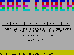 Running screen