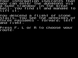 Running screen