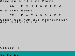 Running screen