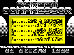 Running screen