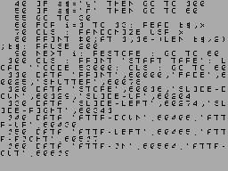 Running screen