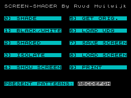 Running screen