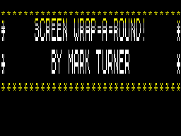 Running screen