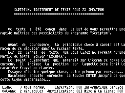 Running screen