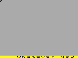 Running screen