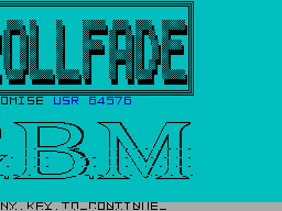 Running screen
