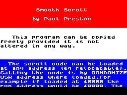 Running screen