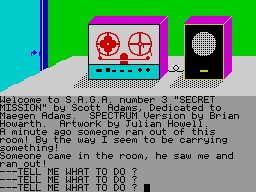 Running screen