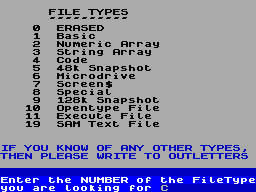 Running screen