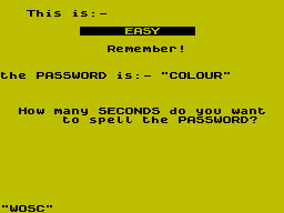 Running screen