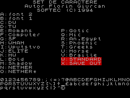Running screen
