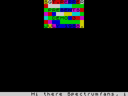 Running screen