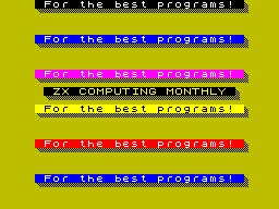 Running screen