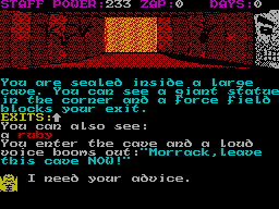 Running screen