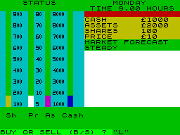 Running screen