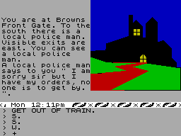 Running screen