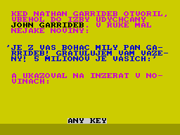 Running screen