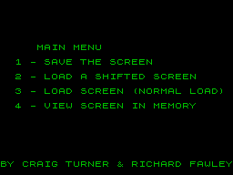 Running screen