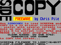 Running screen