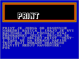 Running screen