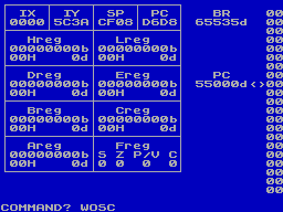 Running screen