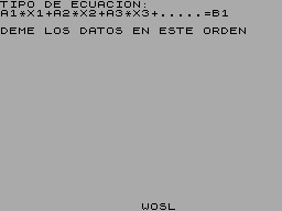 Running screen