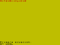 Running screen