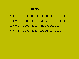 Running screen