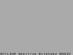 Running screen